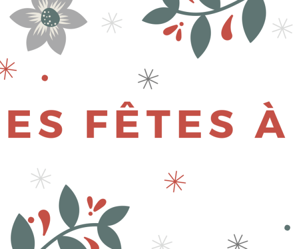 JOYEUSES FÊTES !
