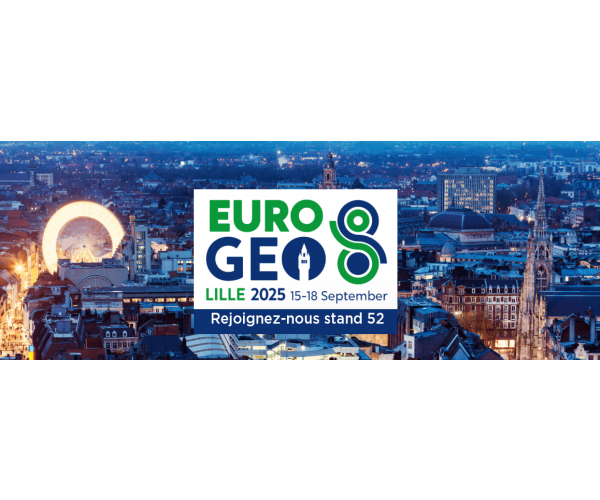 Meet us at EuroGeo 8 Conference in Lille-France, 15-18 september 2025
