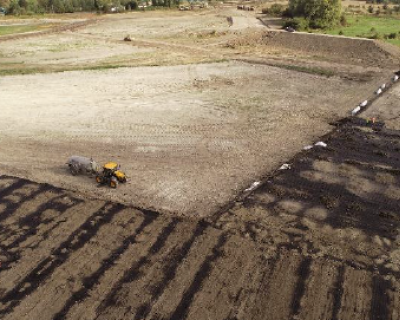 Drainage and reinforcement on soft soil