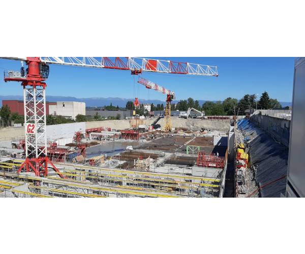 AFITEXINOV supplied 7,500m2 of SOMTUBE FTB in Annemasse