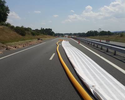 Roadside Draining Trench